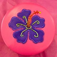 Faux Leather Round Jewellery Box