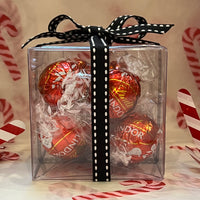 Cube Chocolate Box - Clear 70mm