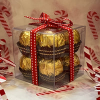 Cube Chocolate Box - Clear 70mm