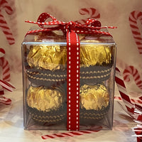 Cube Chocolate Box - Clear 70mm