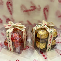 Cube Chocolate Box - Clear 70mm