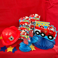 Fire Engine Lolly Box