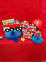 Fire Engine Lolly Box