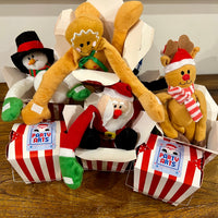 Christmas Plush Character in a Box