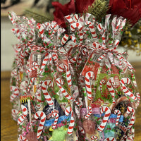 Candy Cane Delight Lolly Bag
