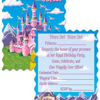 Princess Castle Invitations (8pk)