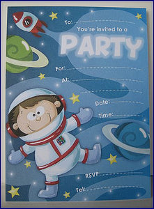 Outer Space Invitations