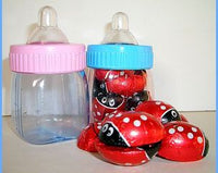 Baby Milk Bottle Favour (pink)