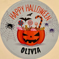 Halloween Skull Candy Cup