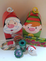 Christmas Santa & Elf Lolly Box