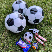 Soccer Ball Tin Money Bank