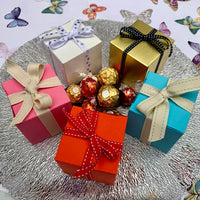 Cube Chocolate Box - Pink 70mm