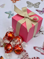 Cube Chocolate Box - Pink 70mm
