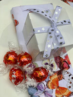 Cube Chocolate Box - White 70mm