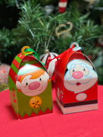 Christmas Santa & Elf Lolly Box