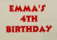 Personalised Name or Message Labels