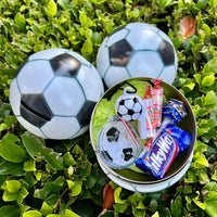 Soccer Ball Tin Money Bank