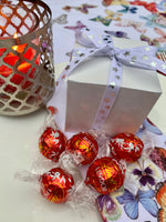 Cube Chocolate Box - White 70mm