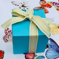 Cube Chocolate Box - Blue 70mm