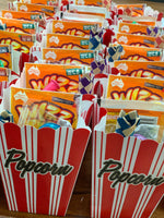 Popcorn / Movie Treat Lolly Box