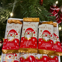 Pink Lady Chocolate Santas 12pc - 180gr