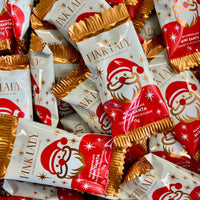 Pink Lady Chocolate Santas 12pc - 180gr
