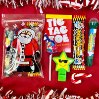 Santa's Christmas Clip Lock Treat Lolly Bag
