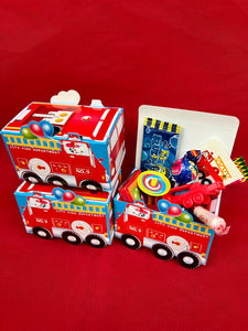 Fire Engine Lolly Box