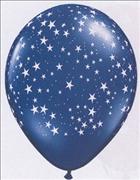 Star Print Balloons & Stick Pack
