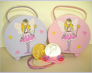 Fairy/Princess Wooden Handbag Money Box