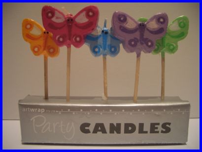 Butterfly Pick Candles