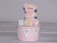 Pink Bear Trinket Box
