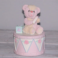Pink Bear Trinket Box