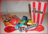 Popcorn / Movie Treat Lolly Box
