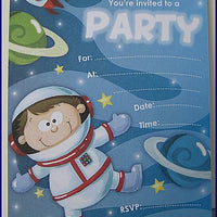Outer Space Invitations