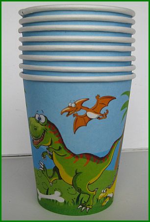 Dinosaur Party Cups