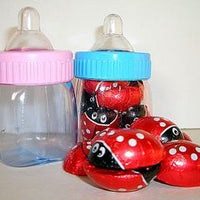 Baby Milk Bottles 2Pk (blue/pink)