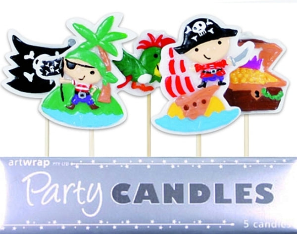 Pirate Buccaneer Pick Candles