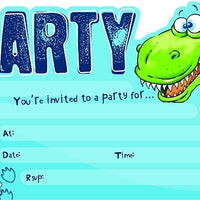 Dinosaur Party Invitations