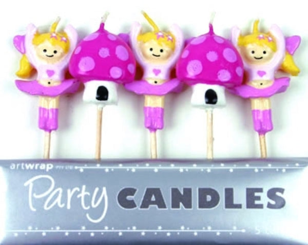 Fairy/Ballerina Pick Candles
