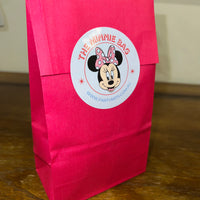 Minnie Mouse Treat & Lolly Bag