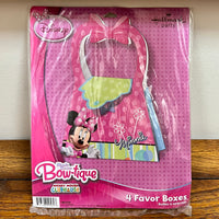 Minnie Mouse Favor Box (4 pack)
