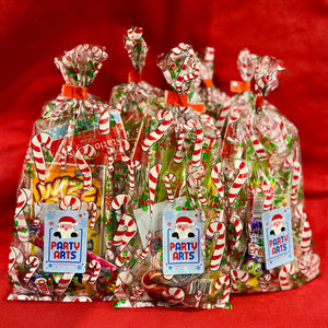 Christmas Stationery & Confectionery filled Lolly Bag