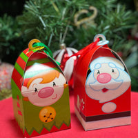 Christmas Santa & Elf Lolly Box