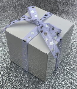 Cube Chocolate Box - White 70mm