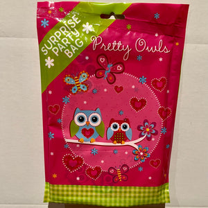 Pretty Owls Surprise Party Bag