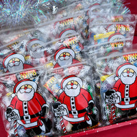 Santa's Christmas Clip Lock Treat Lolly Bag