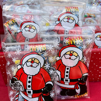 Santa's Christmas Clip Lock Treat Lolly Bag