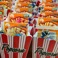 Popcorn / Movie Treat Lolly Box