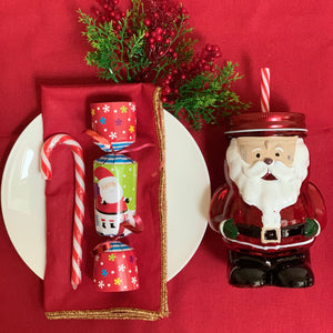 Jolly Santa Drink Jar